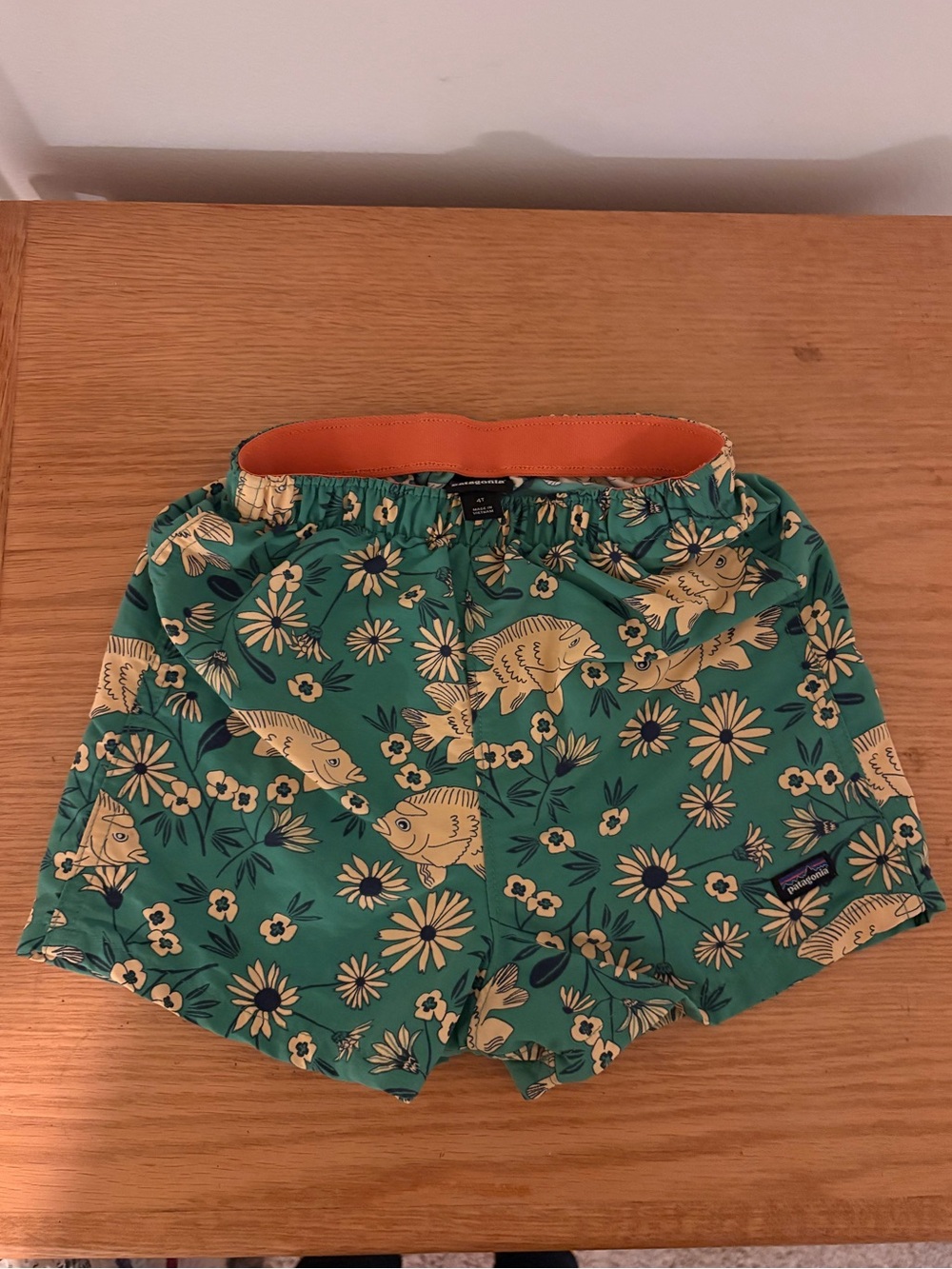Patagonia Baby Baggies Shorts- Fish and Daisy